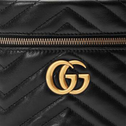 (WMNS) Gucci GG Marmont Small Cosmetic Case 'Black' 611004-DTDCT-1000