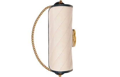 (WMNS) Gucci Marmont Series Shoulder Bag Mini White 574969-0OLFX-9085