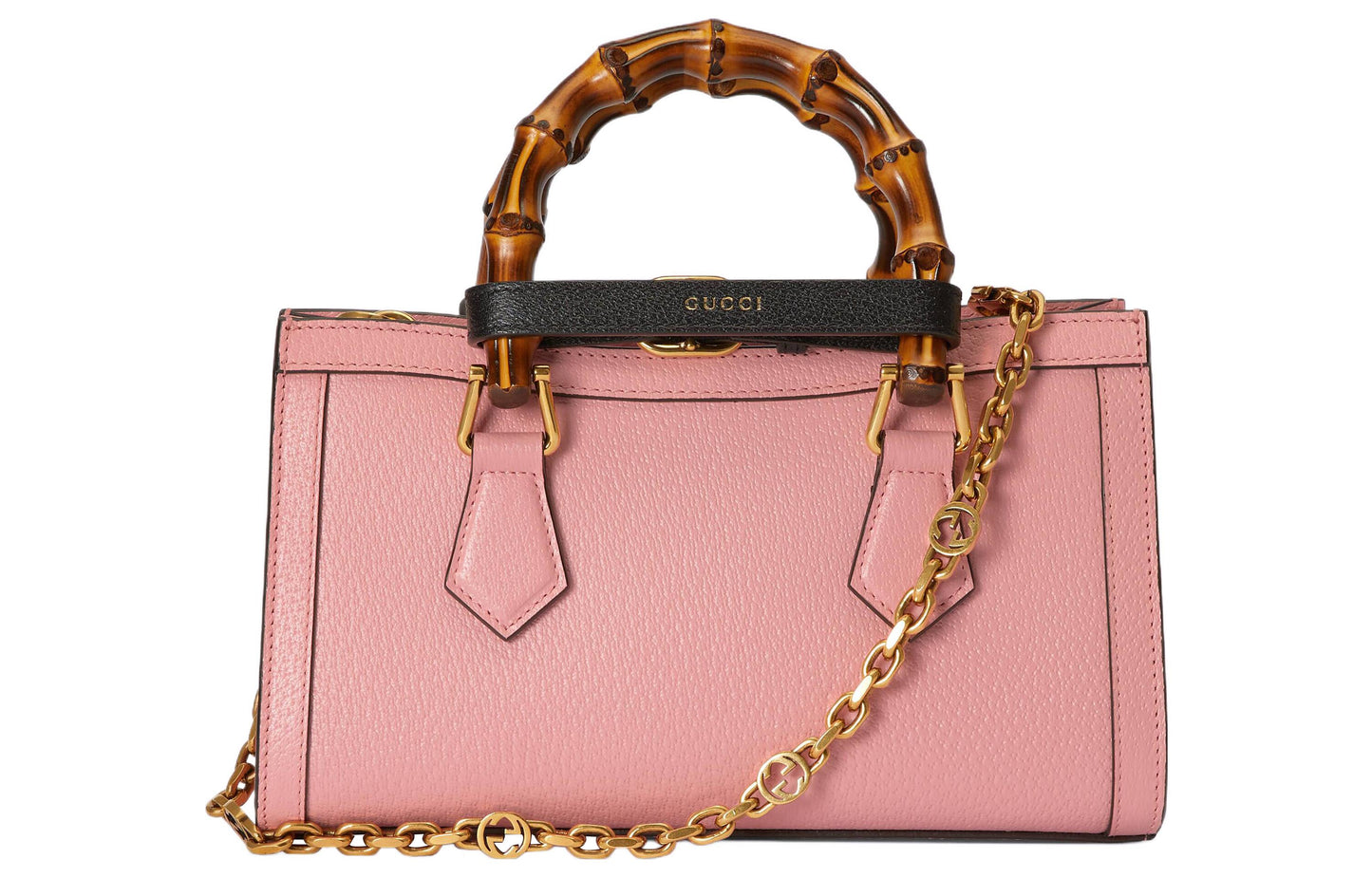 (WMNS) Gucci Diana Small Shoulder Bag 'Wilde Rose Black' 735153-DJ24T-5862