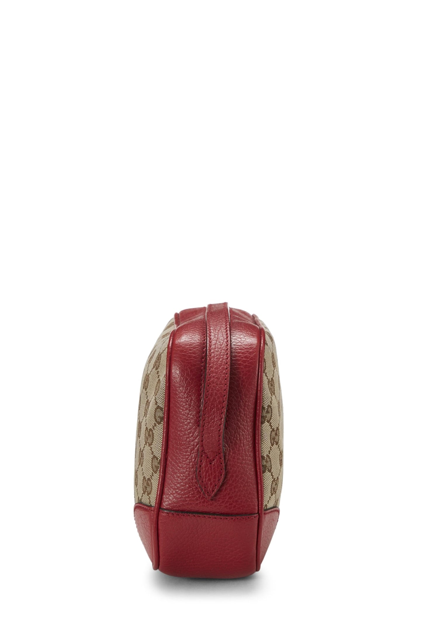 Gucci,  Red Original GG Canvas Bree Crossbody Mini, Red