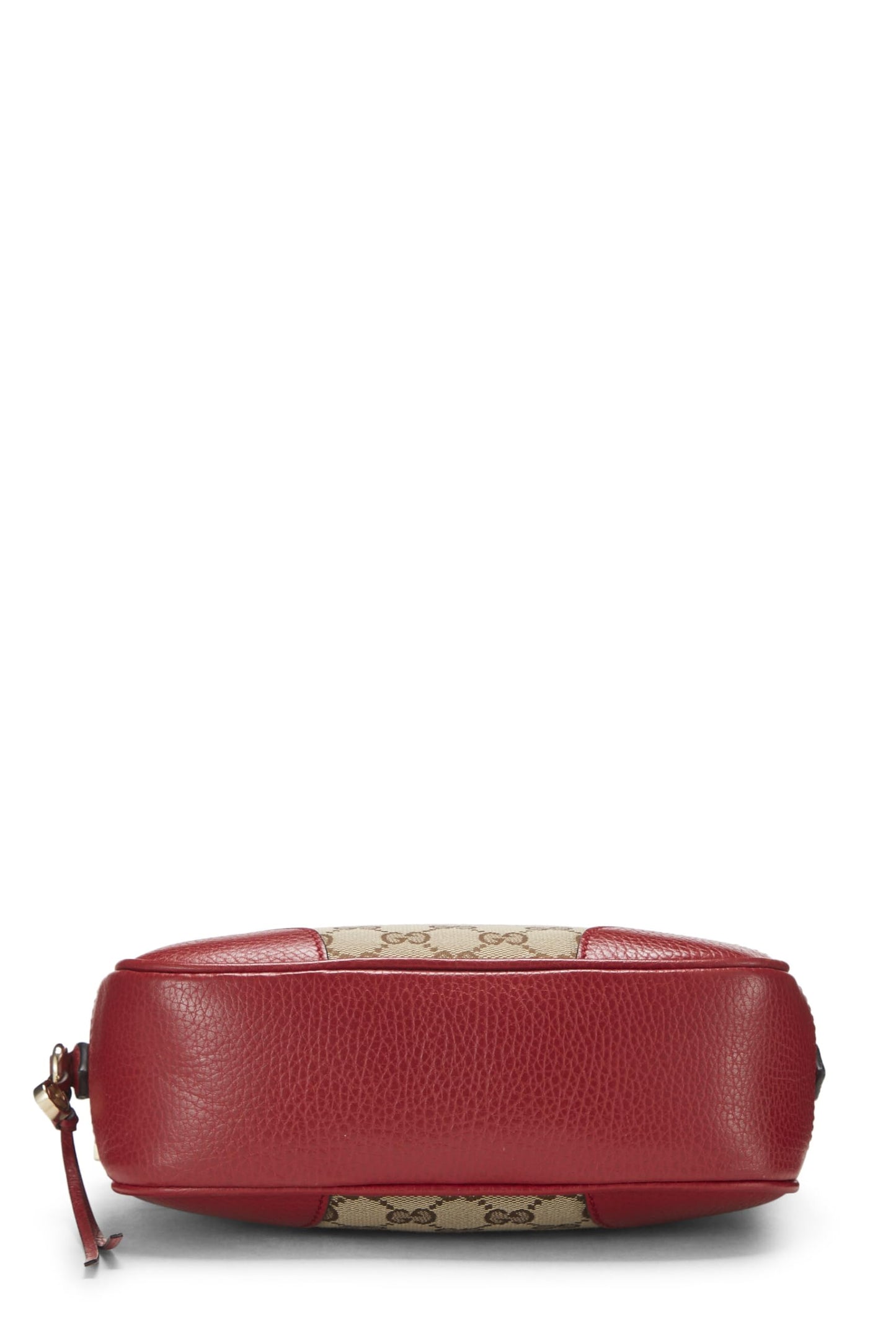 Gucci,  Red Original GG Canvas Bree Crossbody, Red