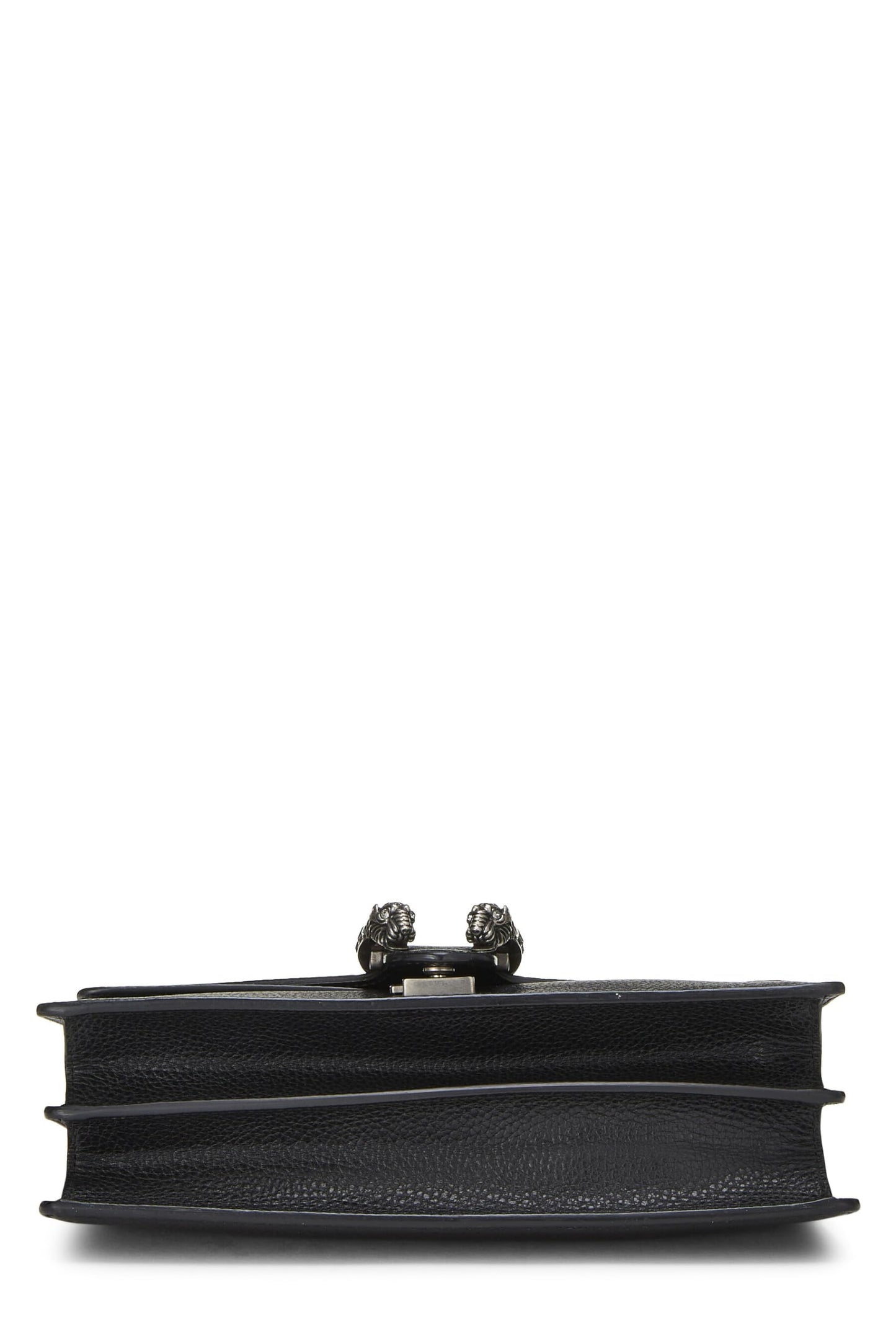 Gucci,  Black Leather Dionysus Shoulder Bag Small, Black