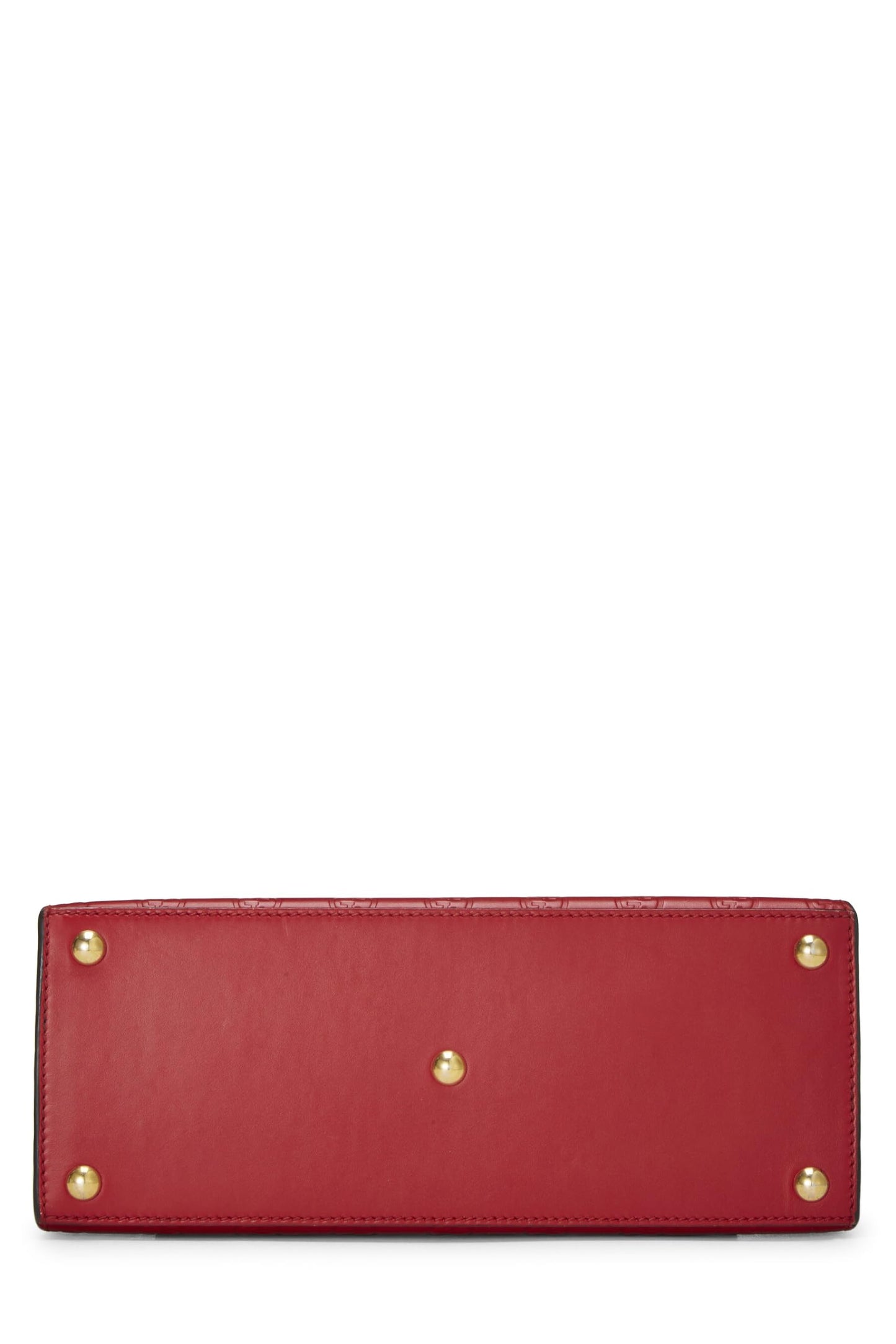 Gucci,  Red Guccissima Padlock Handbag Small, Red