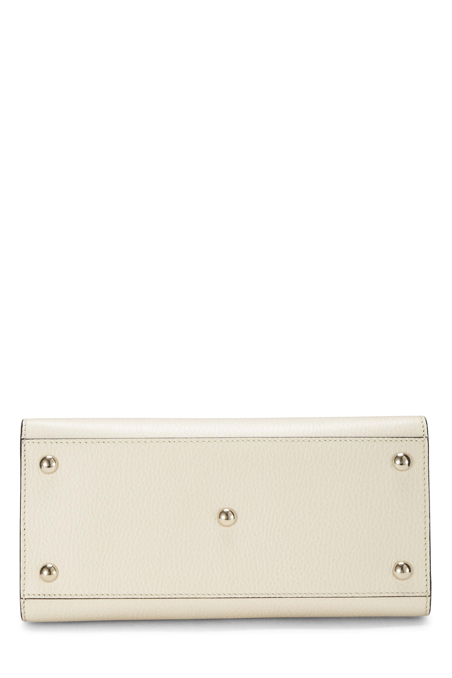 Gucci,  Cream Grained Leather Soho Handbag, White