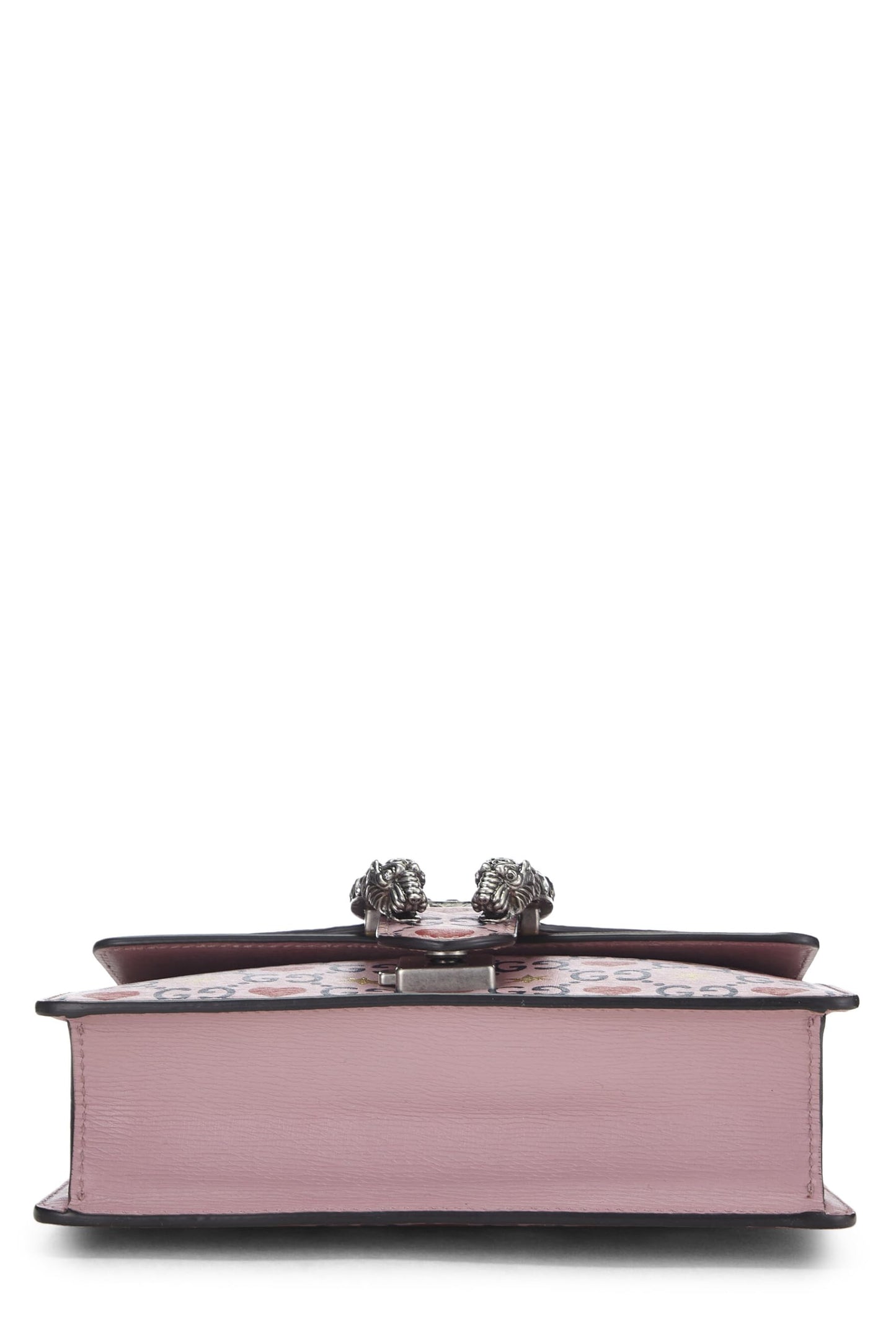 Gucci,  Pink Leather Valentine Dionysus Shoulder Bag Medium, Pink