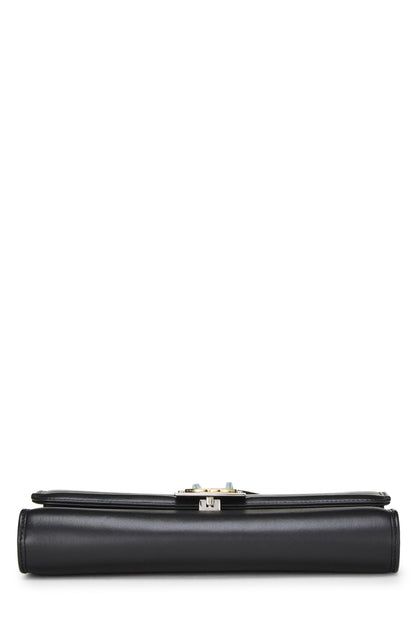 Gucci,  Black Leather Matisse Convertible Clutch, Black