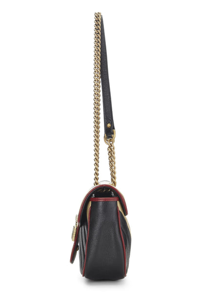 Gucci,  Multicolor Matelassé Leather Marmont Shoulder Bag, Multi