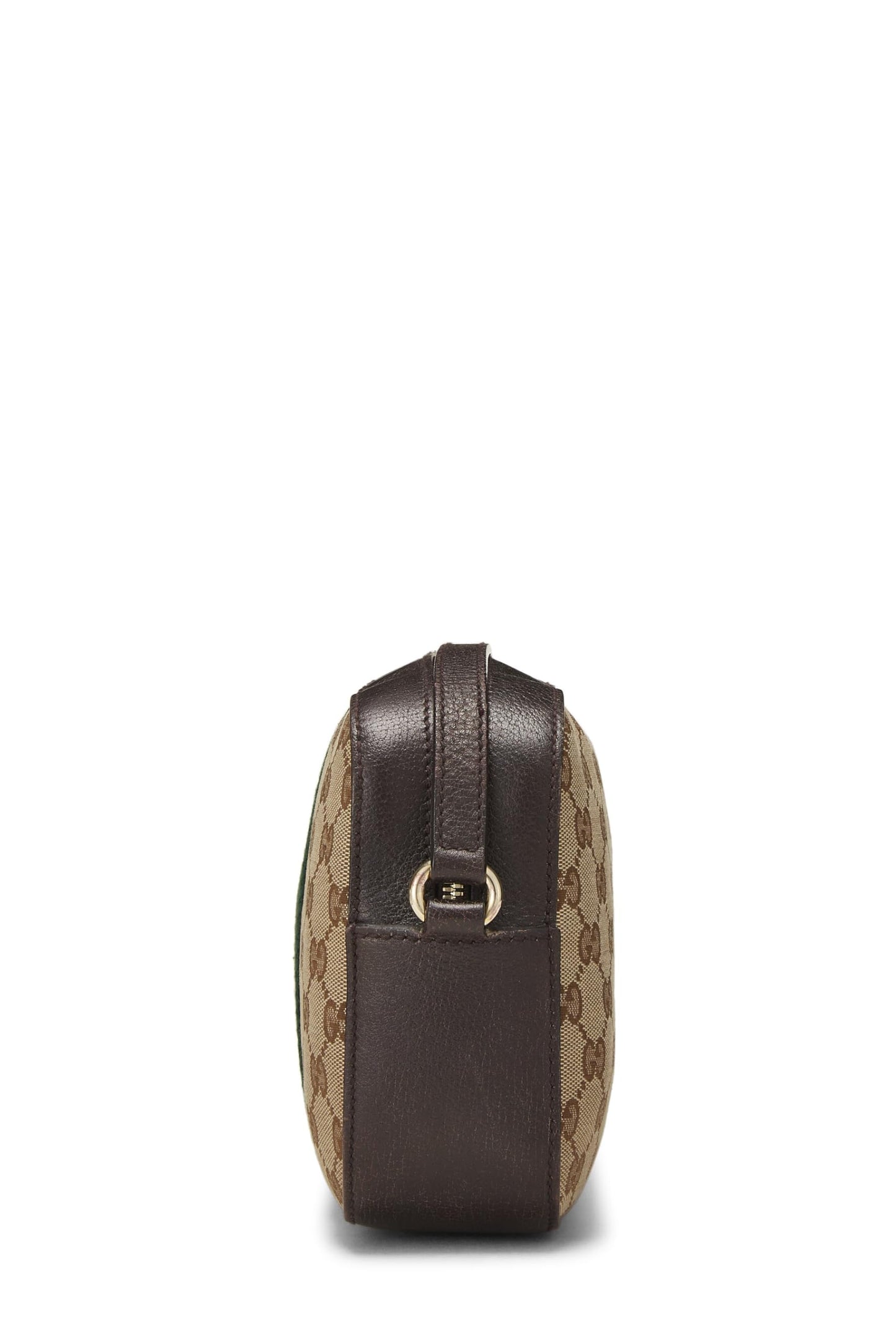 Gucci,  Original GG Canvas Webby Shoulder Bag Small, Brown