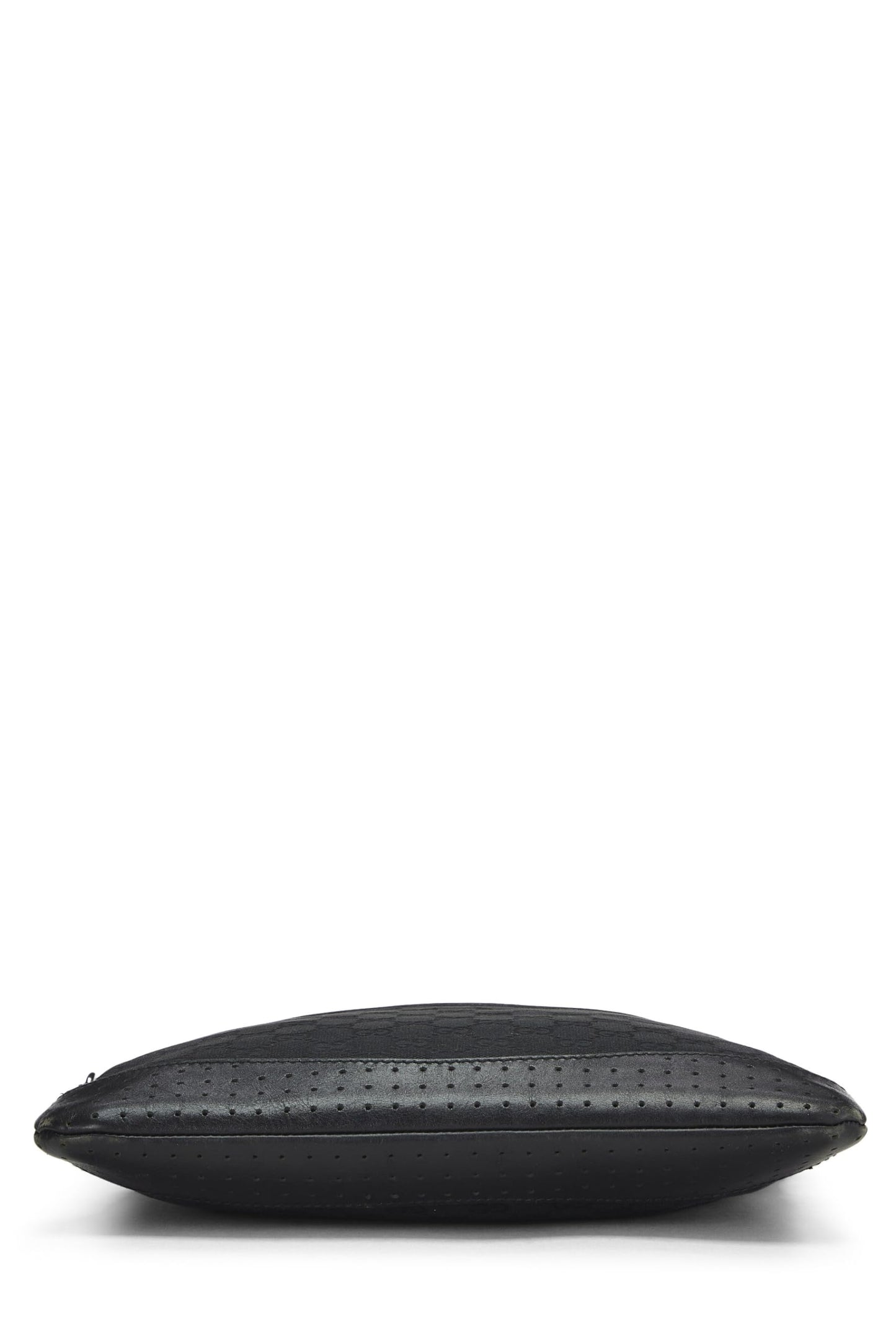 Gucci,  Black Canvas Pocket Messenger, Black