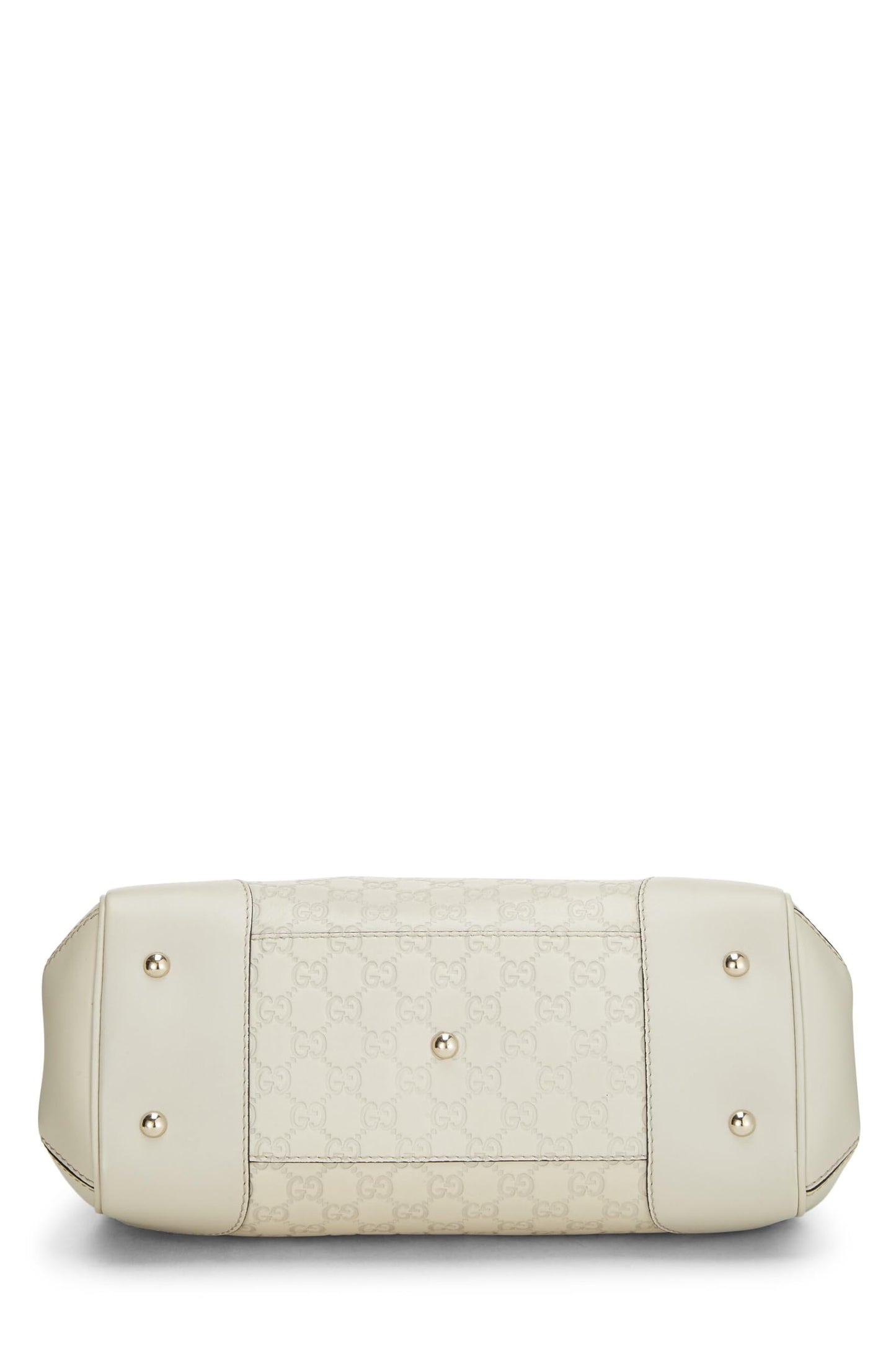 Gucci,  White Guccissima Mayfair Double Tote, White