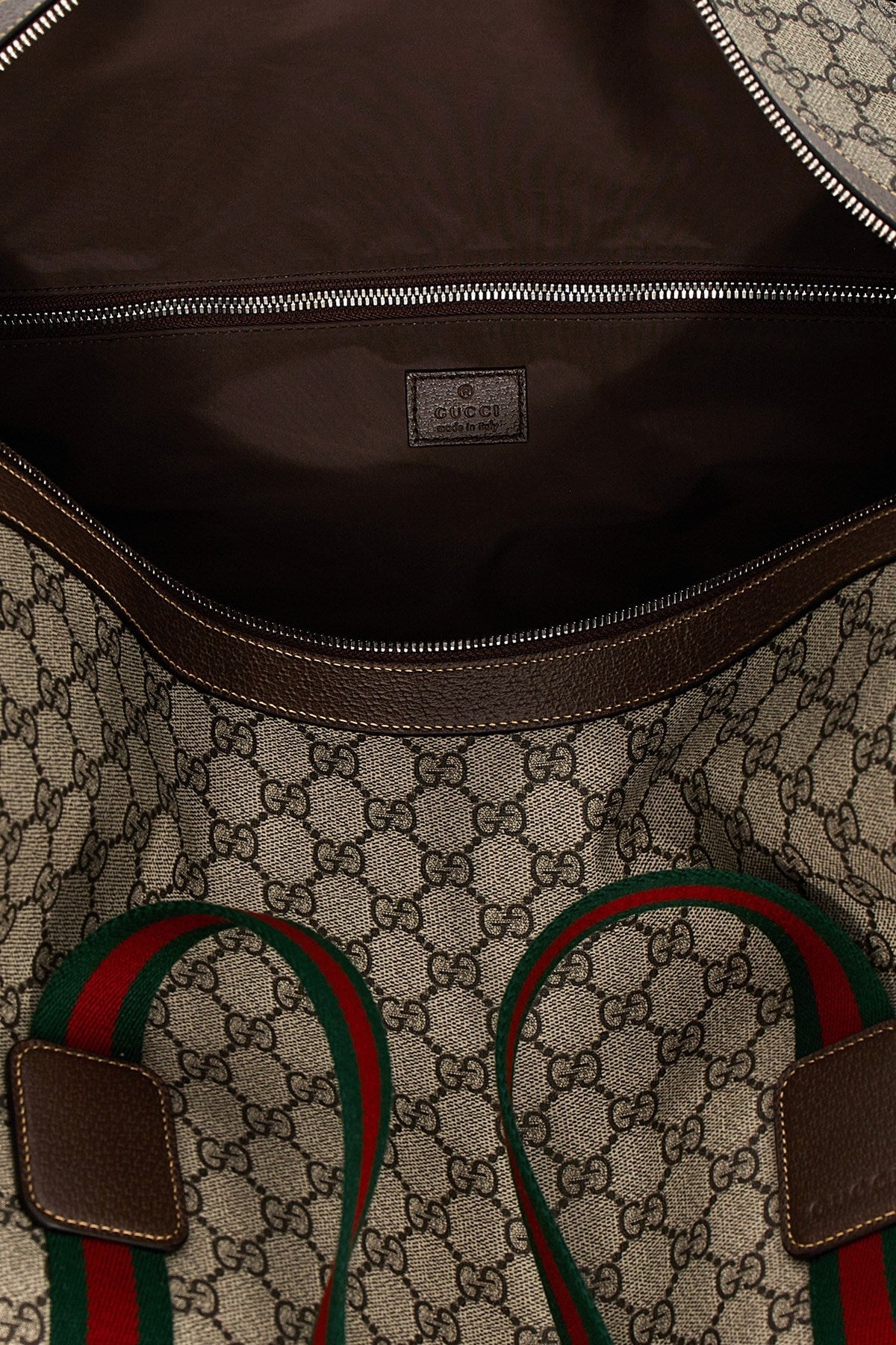 Gucci Men 'Gg Supreme' Duffel Bag