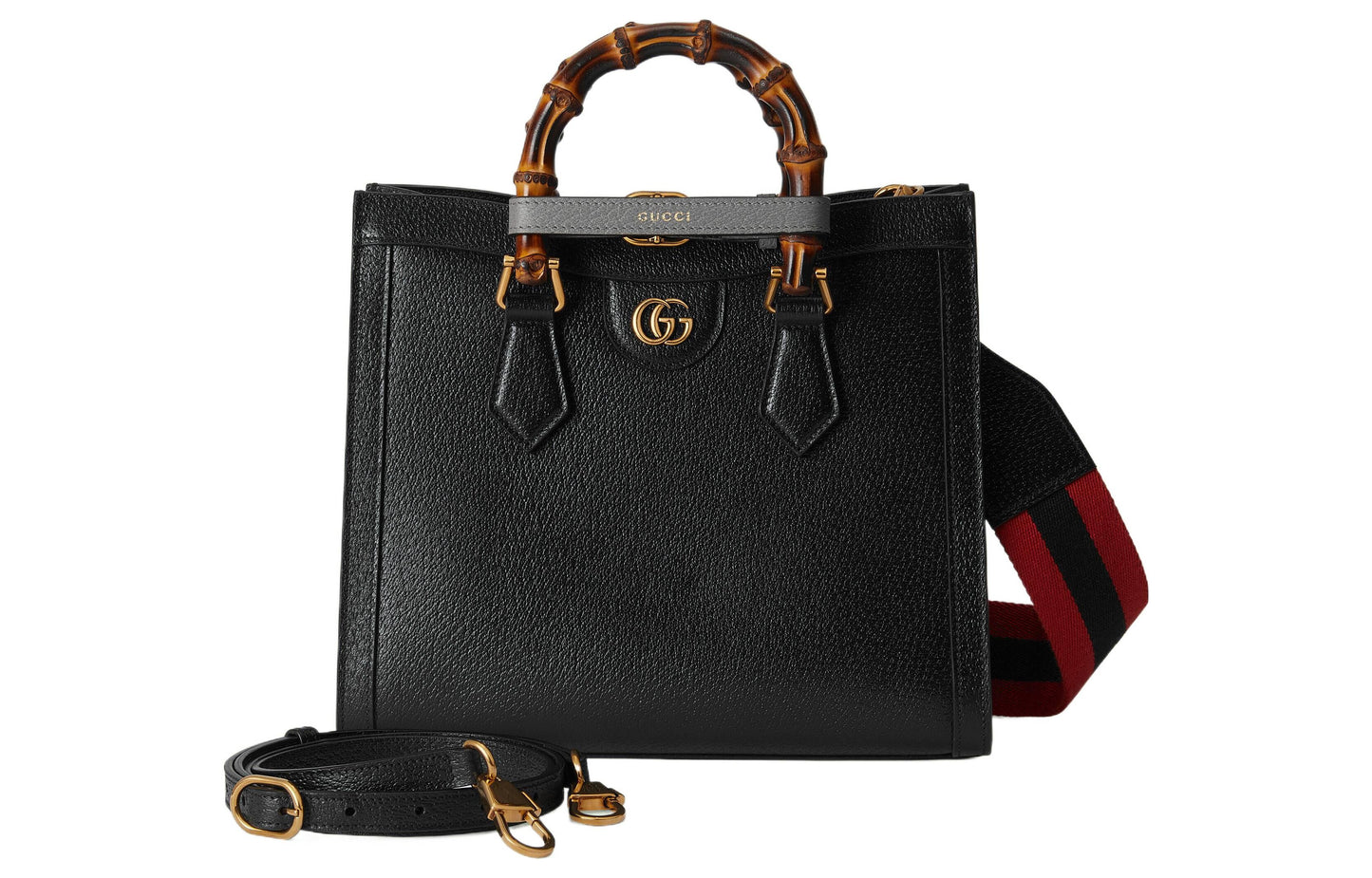 (WMNS) Gucci Diana Small Tote Bag 'Black' 702721-U3ZDT-1260