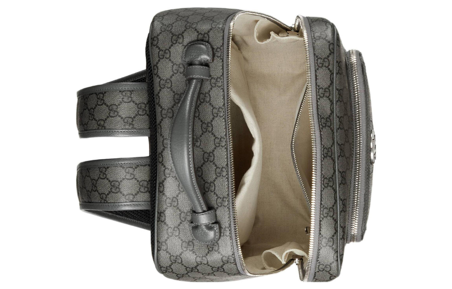 Gucci Ophidia GG Medium Backpack 'Grey Black' 745718-FACCQ-1241