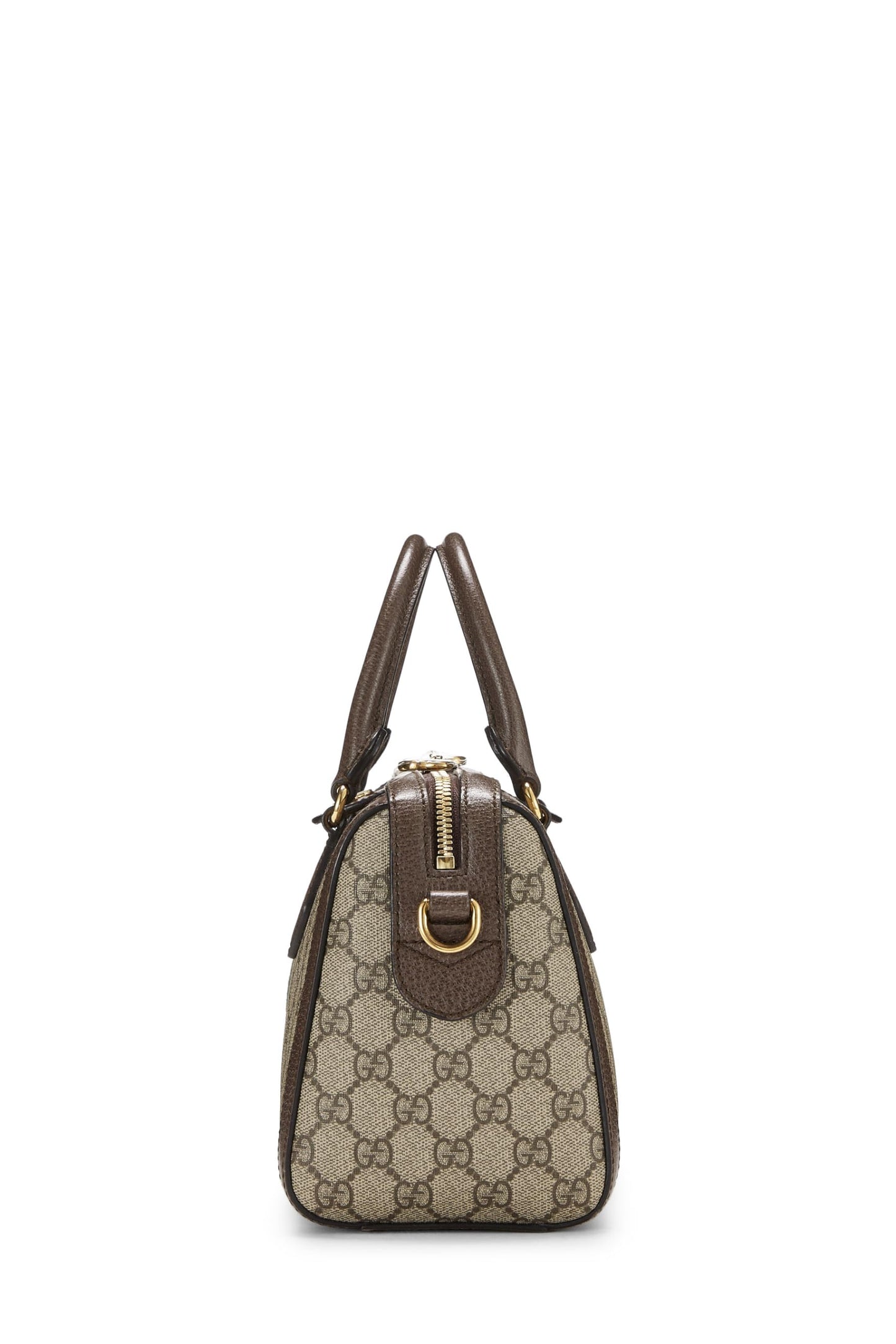 Gucci,  Original GG Supreme Ophidia Top Handle Bag, Brown