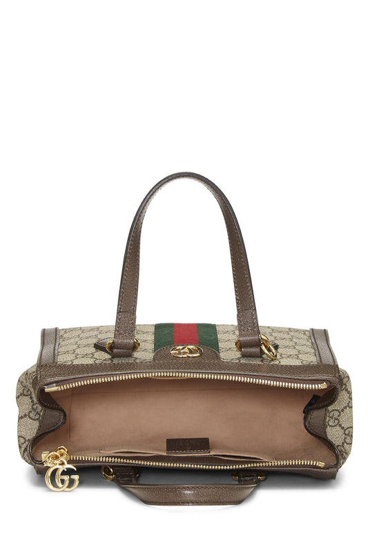 Gucci,  Original GG Supreme Canvas Ophidia Tote Small, Brown