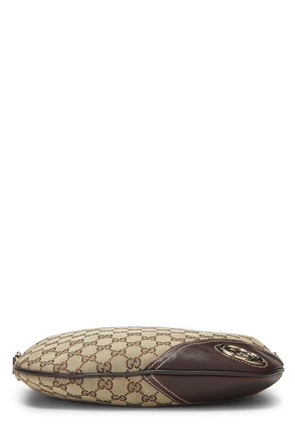 Gucci,  Original GG Canvas Britt Messenger, Brown