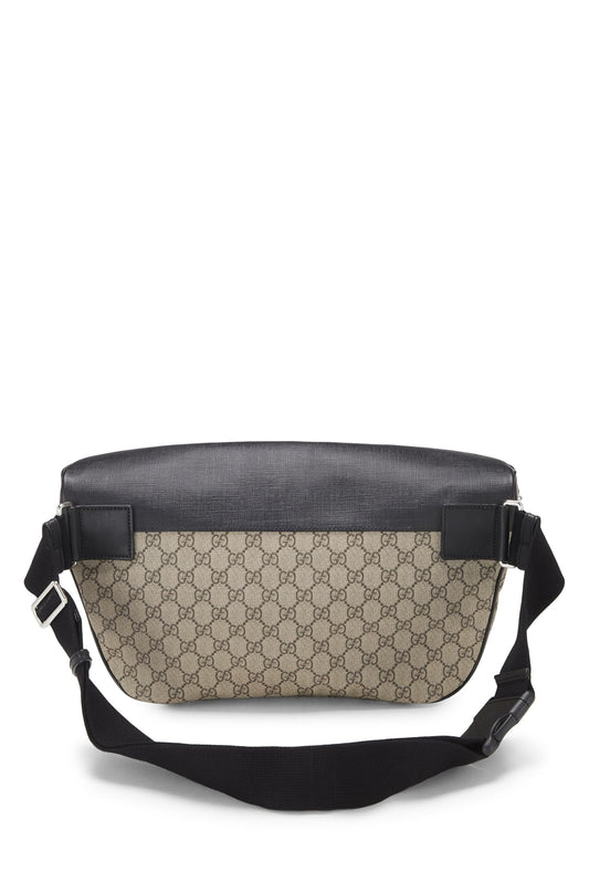 Gucci,  Original GG Supreme Canvas Waist Pouch Large, Black