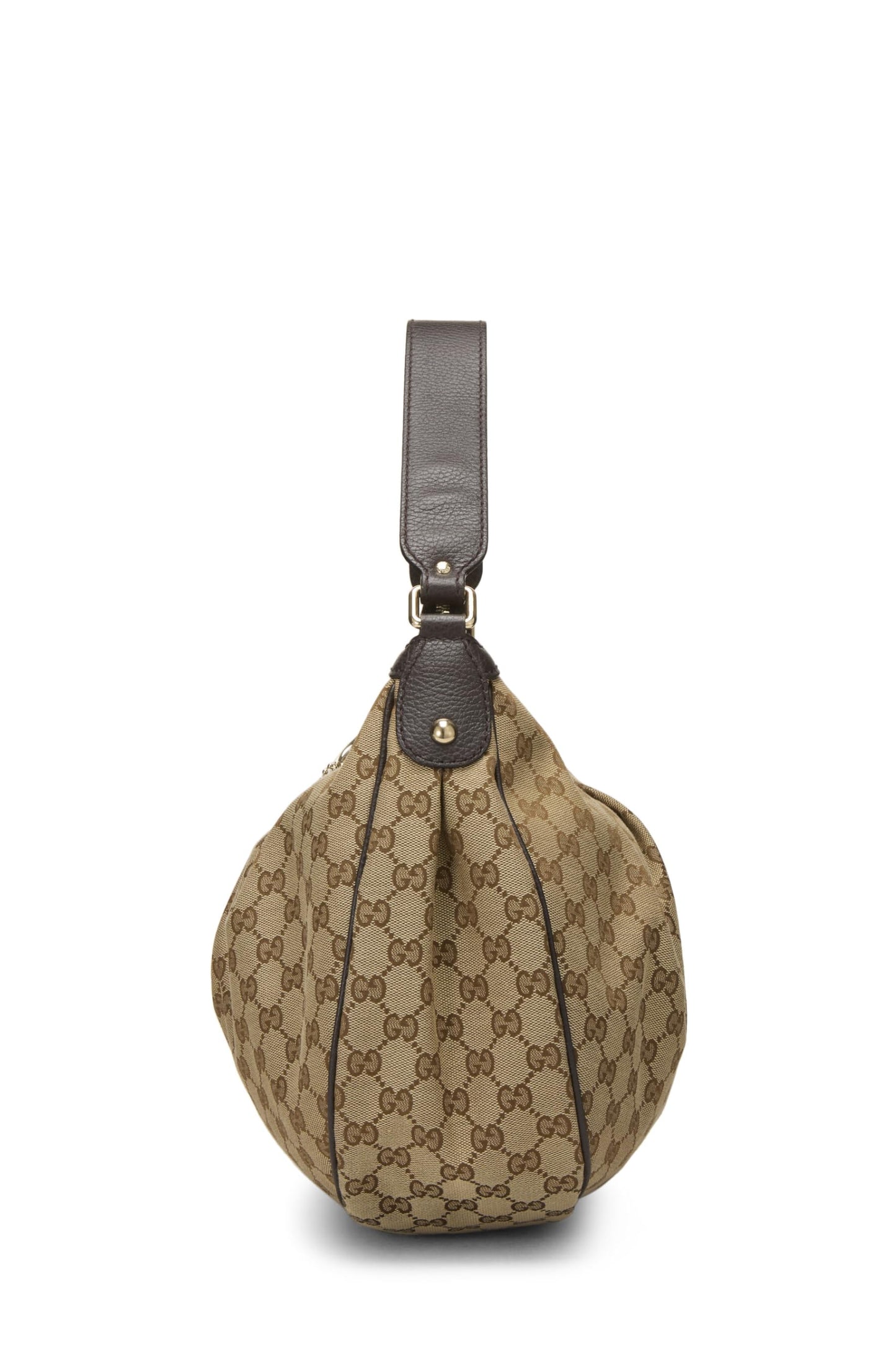 Gucci,  Brown Original GG Canvas Sukey Hobo, Brown