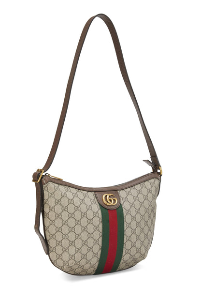 Gucci,  Original GG Supreme Canvas Ophidia Shoulder Bag, Brown