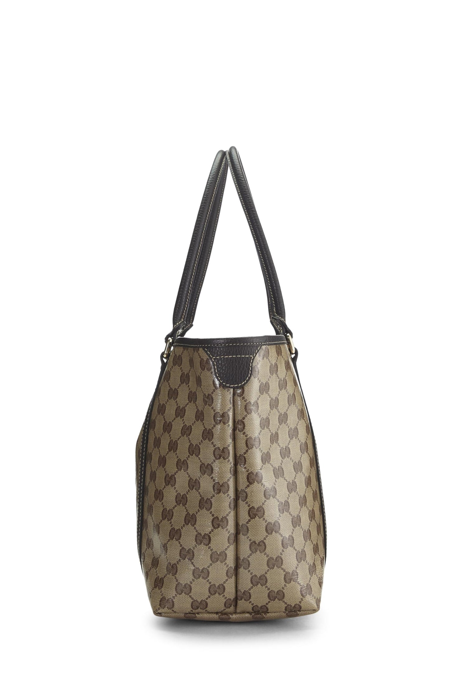 Gucci,  Brown GG Crystal Canvas Joy Tote, Brown