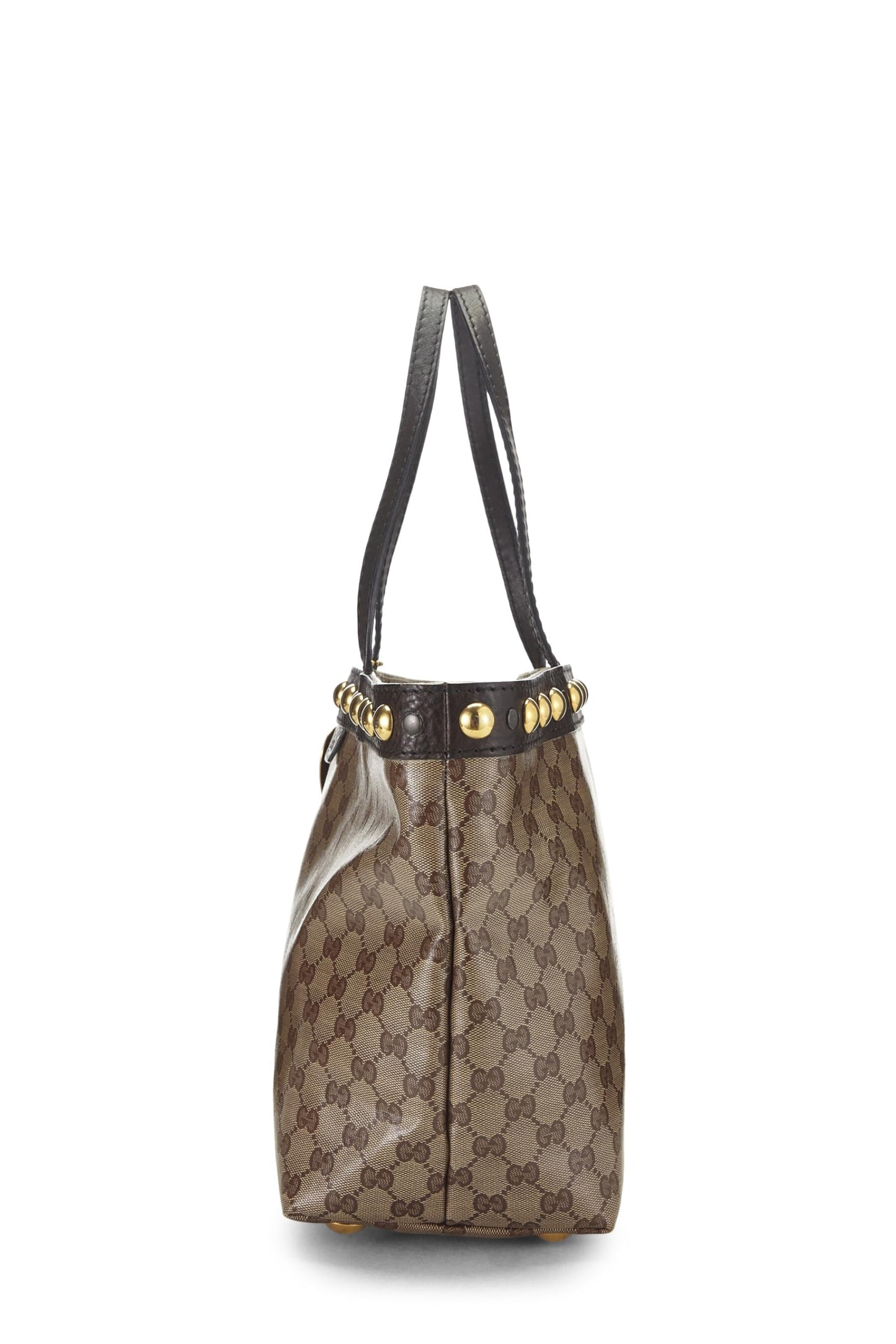 Gucci,  Original GG Crystal Babouska Shopping Tote Medium, Brown