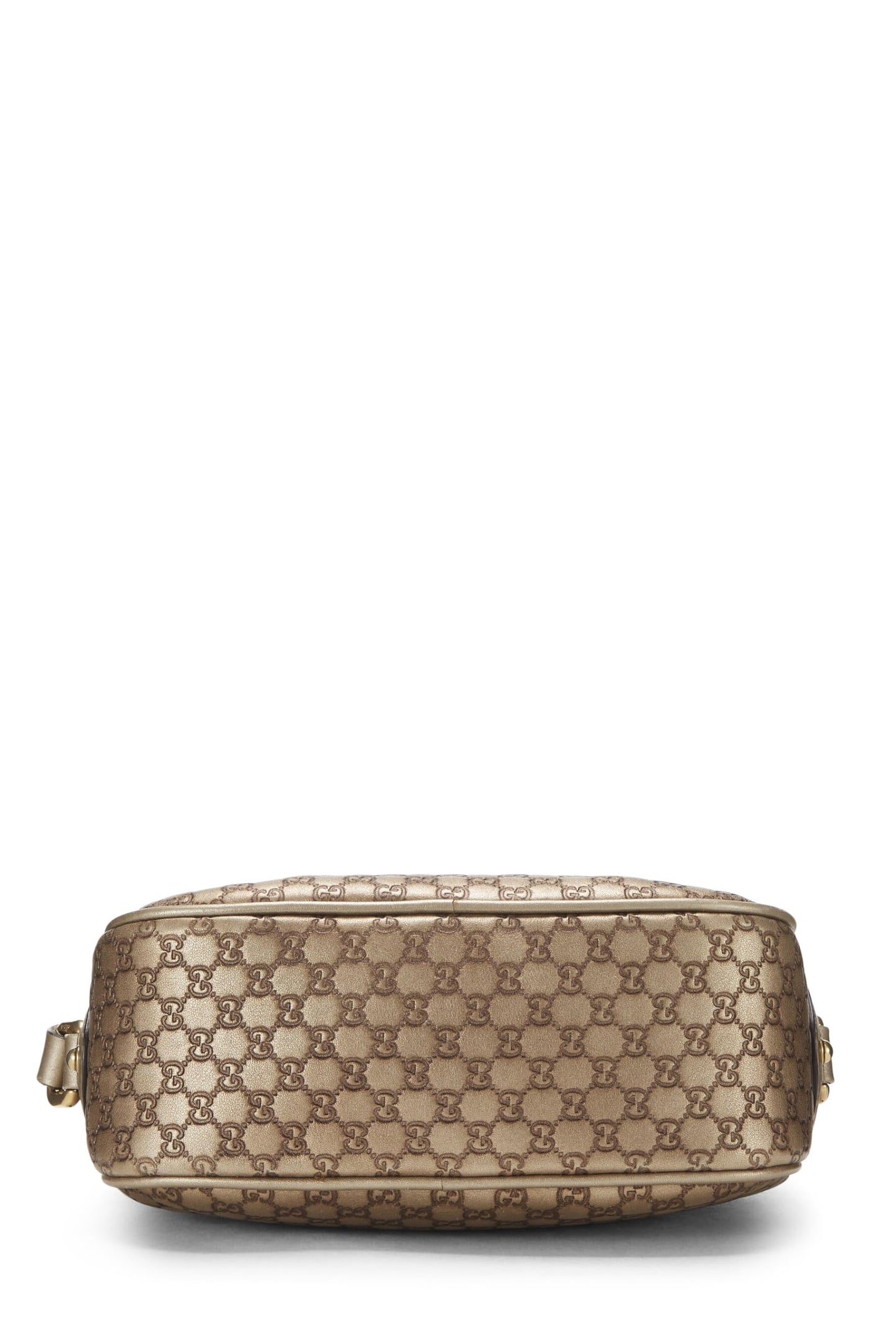 Gucci,  Gold Microguccissima Leather Camera Bag, Gold