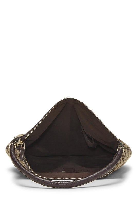 Gucci,  Original GG Canvas Hobo, Brown