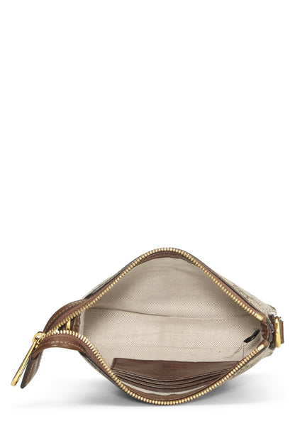 Gucci,  Original GG Supreme Canvas Convertible Wristlet, Brown