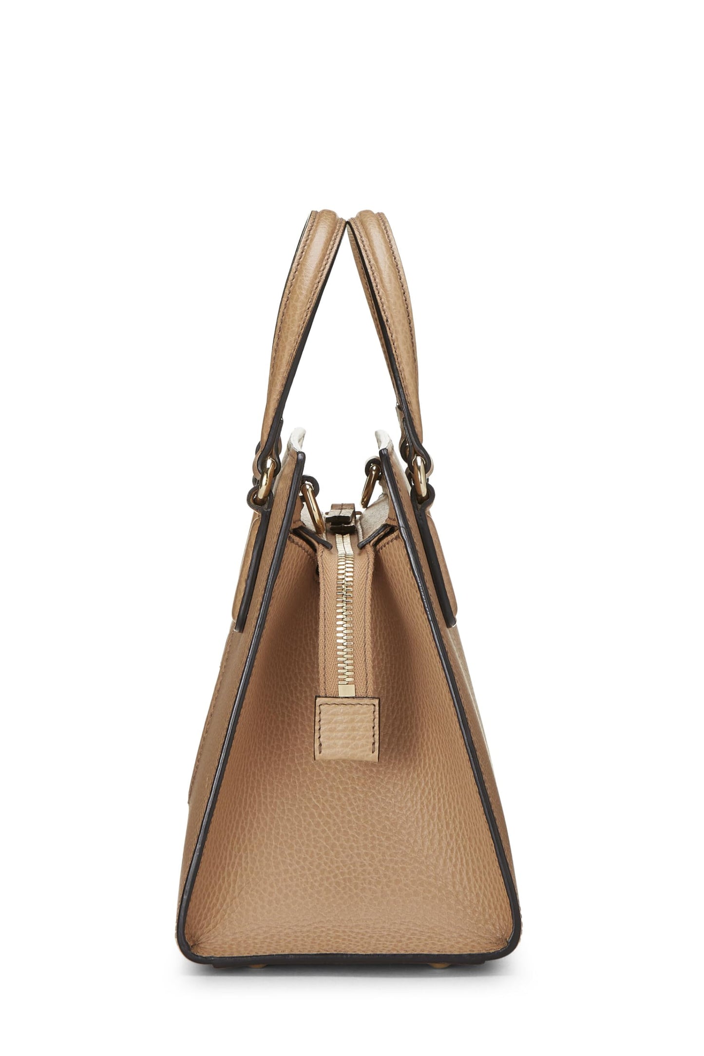 Gucci,  Beige Grained Leather Soho Handbag, Beige