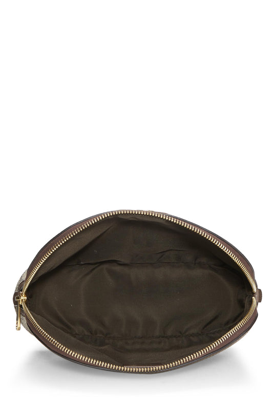 Gucci,  Original GG Supreme Canvas Ophidia Cosmetic Pouch, Brown