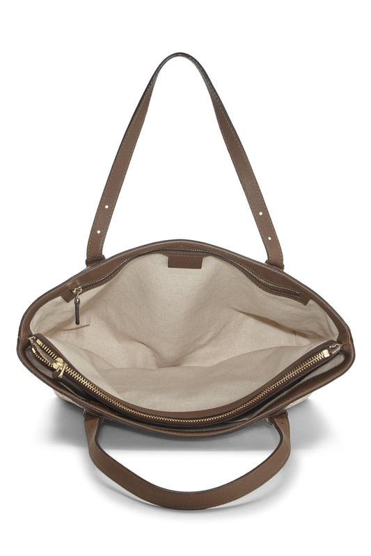 Gucci,  Brown GG Supreme Canvas Nice Tote Small, Brown