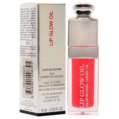 Christian Dior Dior Addict Lip Glow Oil - 015 Cherry Lip Oil Women 0.2 oz, Glossy finish