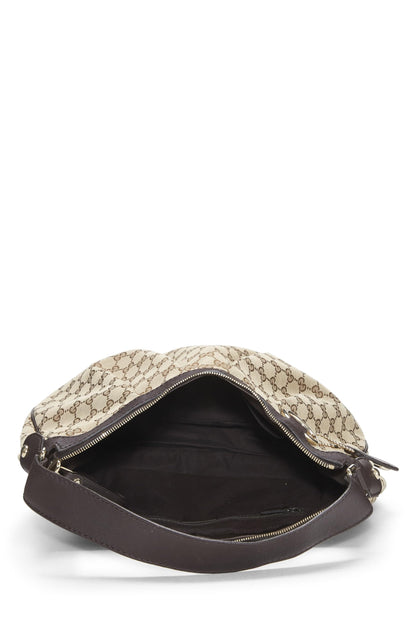 Gucci,  Original GG Canvas Sukey Hobo, Brown