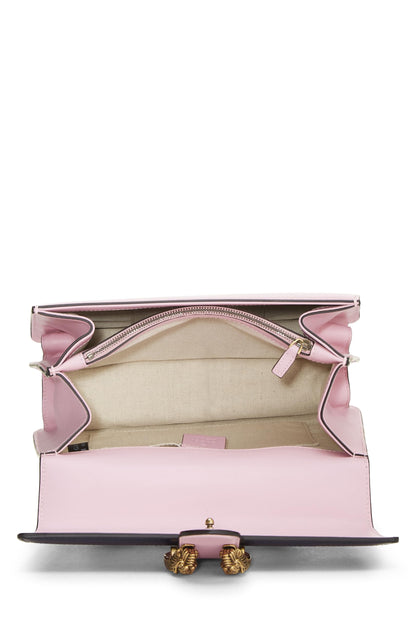 Gucci,  Pink Leather Dionysus Bamboo Handbag, Pink