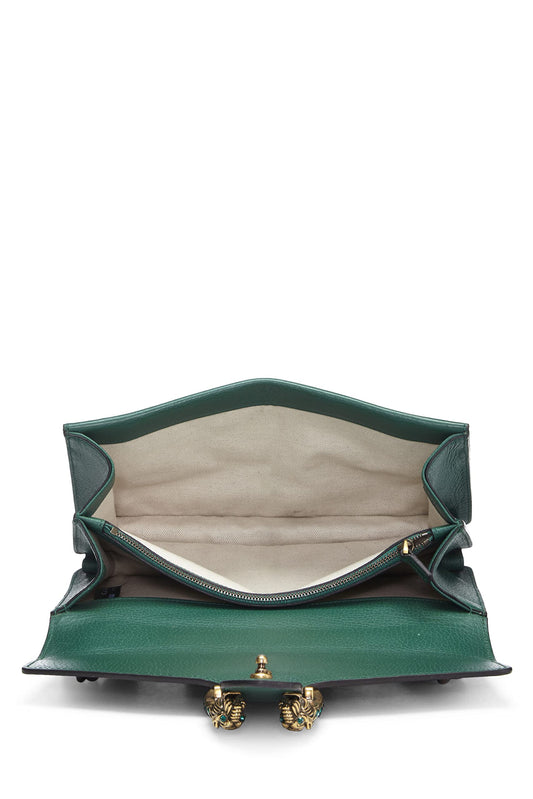 Gucci,  Green Leather Dionysus Shoulder Bag Small, Green