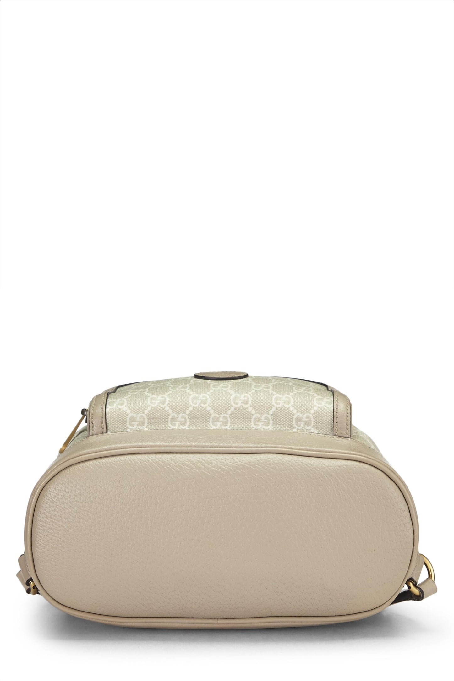 Gucci,  Beige GG Supreme Canvas Interlocking GG Backpack, Beige