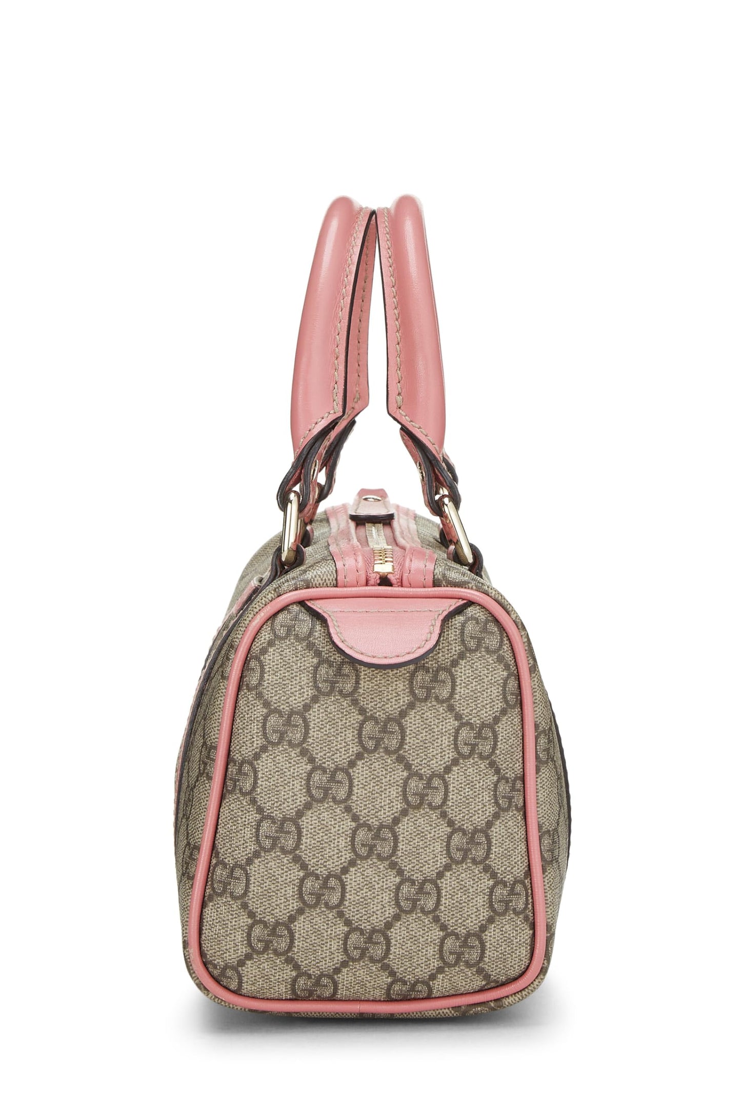 Gucci,  Pink Original GG Supreme Canvas Joy Boston Bag, Pink