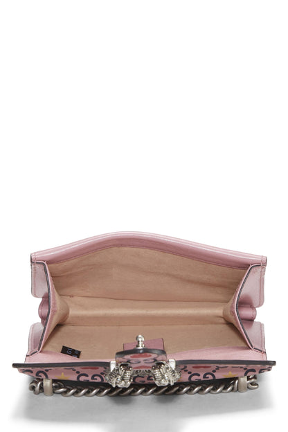 Gucci,  Pink Valentine Dionysus Shoulder Bag Medium, Pink