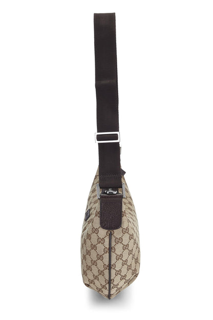 Gucci,  Original GG Canvas Round Messenger, Brown