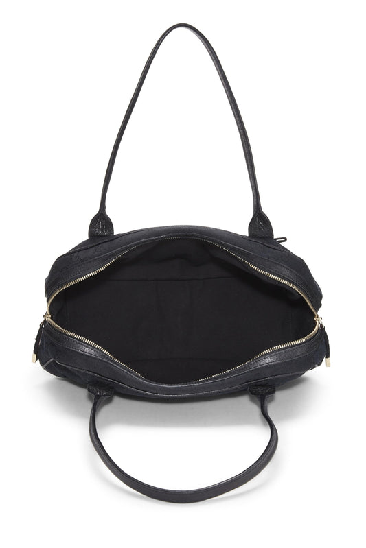 Gucci,  Black Original GG Canvas Princy Shoulder Bag, Black