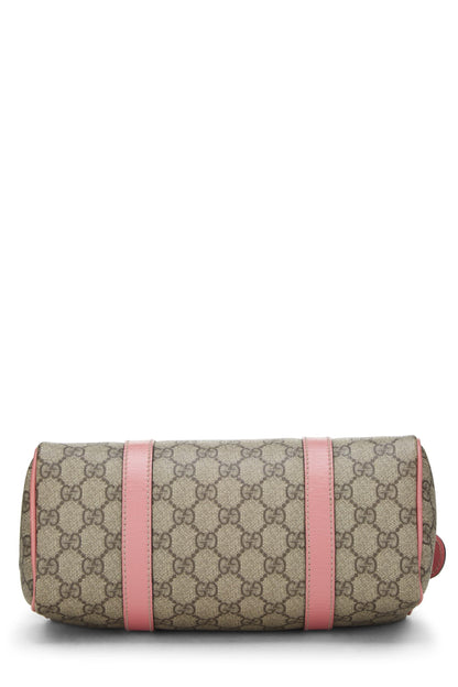 Gucci,  Pink Original GG Supreme Canvas Joy Boston Bag, Pink