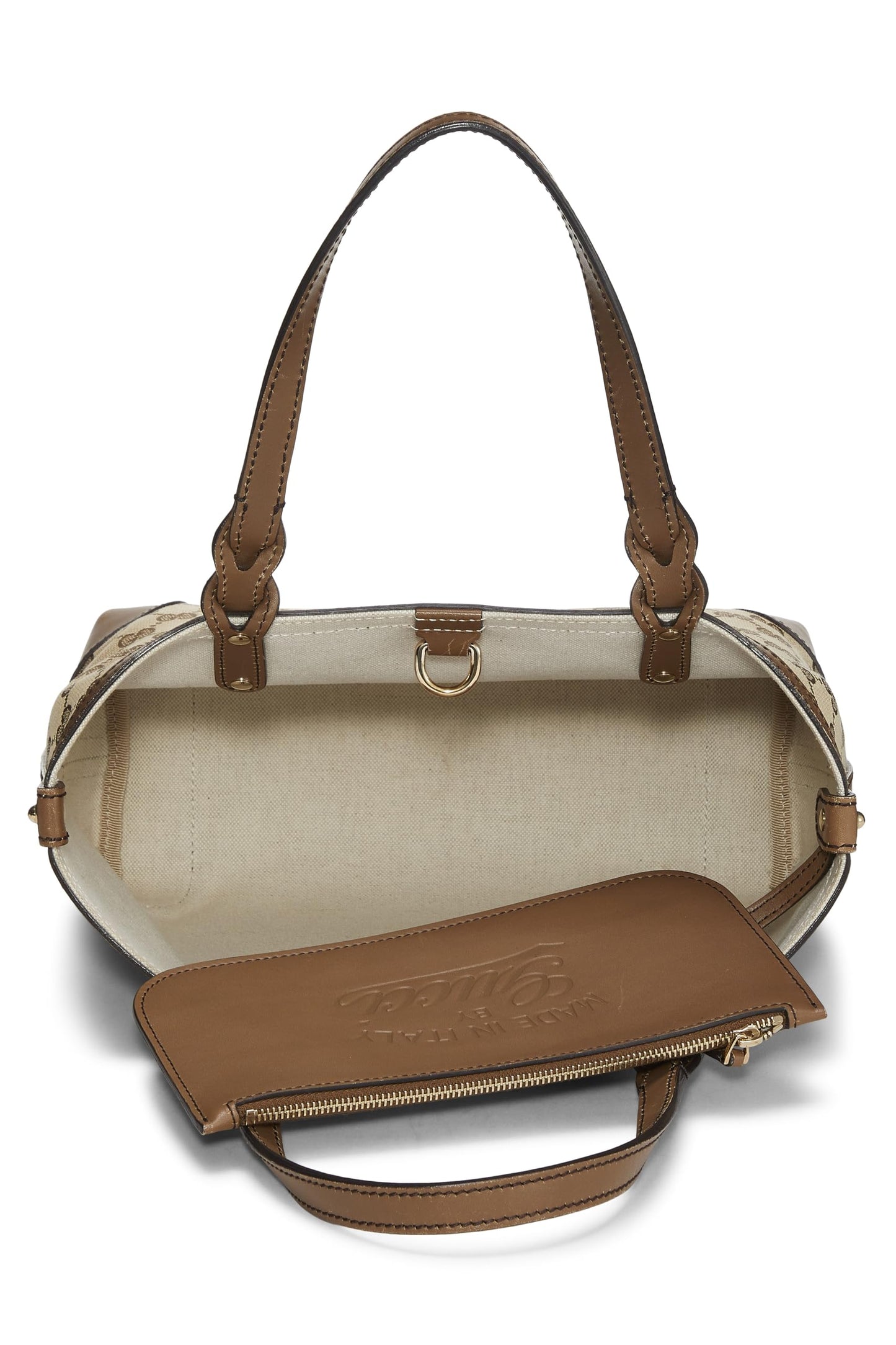 Gucci,  Brown Original GG Canvas Craft Tote, Brown