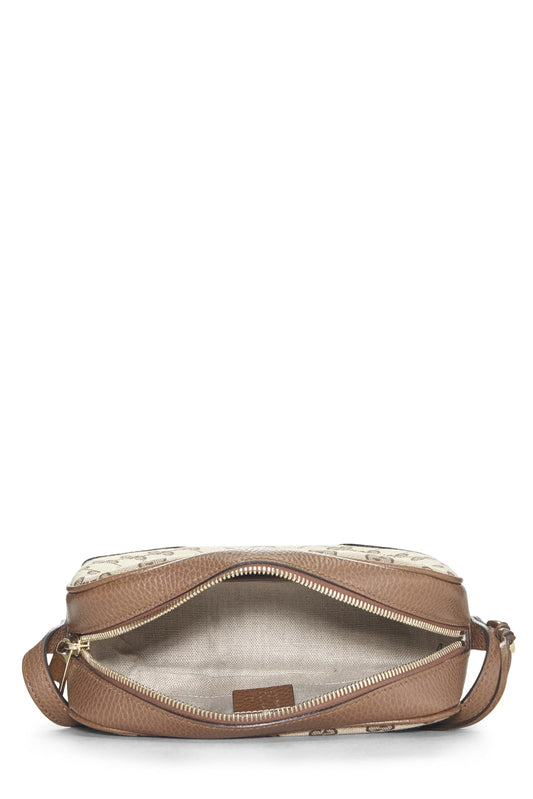 Gucci,  Brown Original GG Canvas Bree Crossbody, Brown