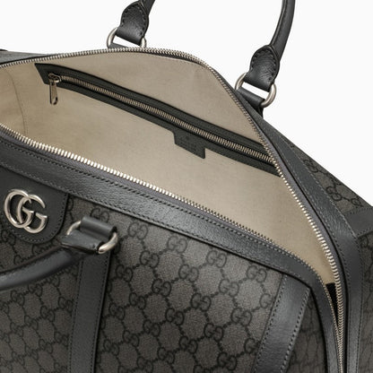 Gucci Ophidia Small Grey Travel Bag Men