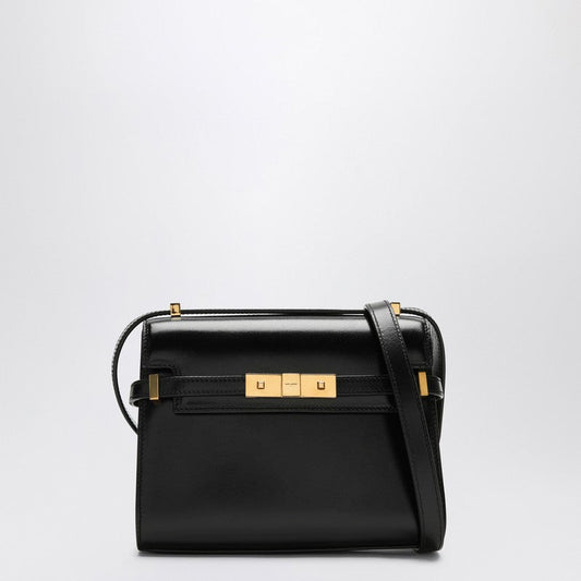 Saint Laurent Manhattan Mini Bag Black Leather Women