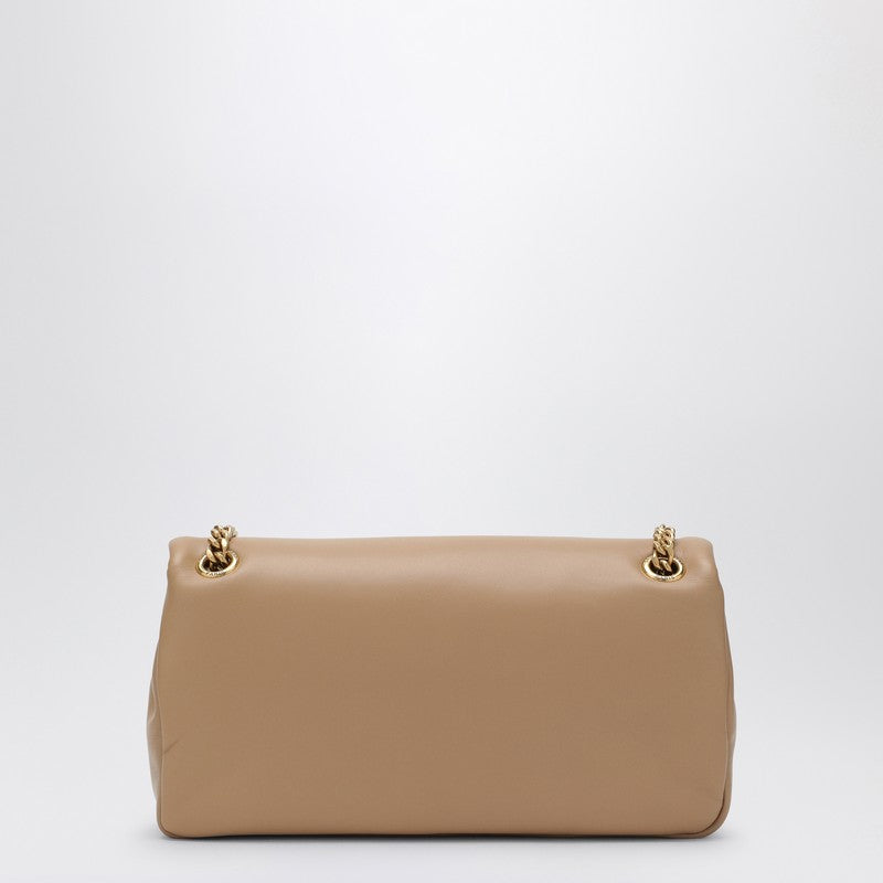 Saint Laurent Beige Calypso Leather Bag Women