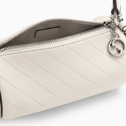 Gucci Gucci Blondie Mini White Leather Bag Women