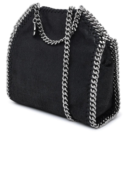 Stella Mccartney Black Polyester Mini Falabella Bag Woman