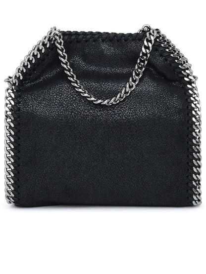 Stella Mccartney Black Polyester Mini Falabella Bag Woman