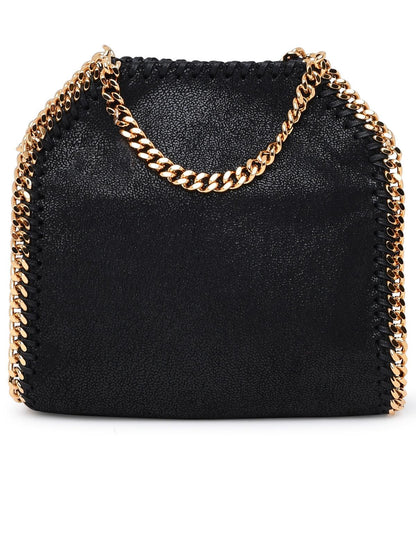 Stella Mccartney Gold Chain Mini Tote Bag Woman